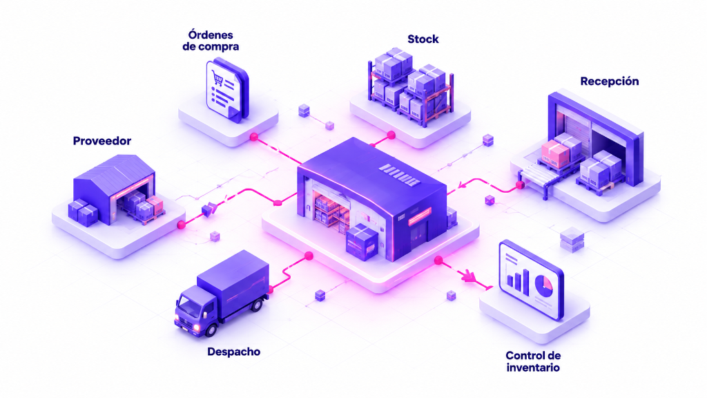 Arquitectura ERP de compras, bodega y despachos: Visión Soluciones S.A.S.
